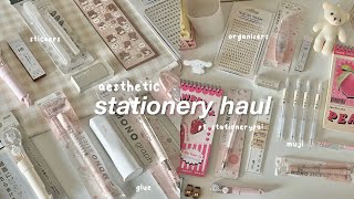 huge spring stationery haul 🌷| ft.stationerypal