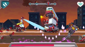 Transformers Rescue Bots - Disaster Dash Hero Run - COMPLETE exciting missions By Budge