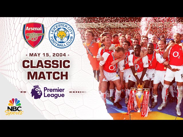 When Arsenal last won Premier League title in 2003-04 | EXTENDED HIGHLIGHTS | 5/15/04 | NBC Sports