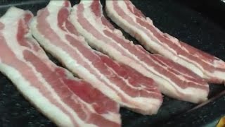 サムギョプサル　自宅で一人で韓国風豚焼肉　ハイライト