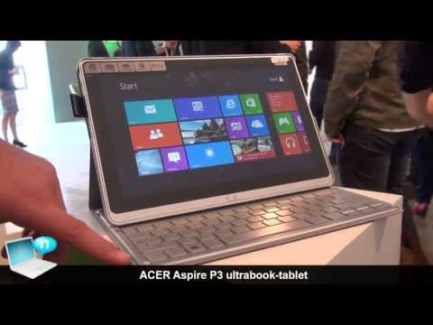 Acer Aspire P3, ultrabook-tablet Windows 8