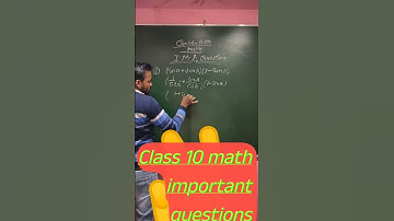 Important questions class 10 Math #गणितअनसॉल्व्डपेपर2025 #maths#गणितअनसॉल्व्डपेपर2025mathimpquestio
