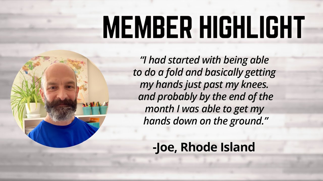 Member Highlight: Joe, Rhode Island