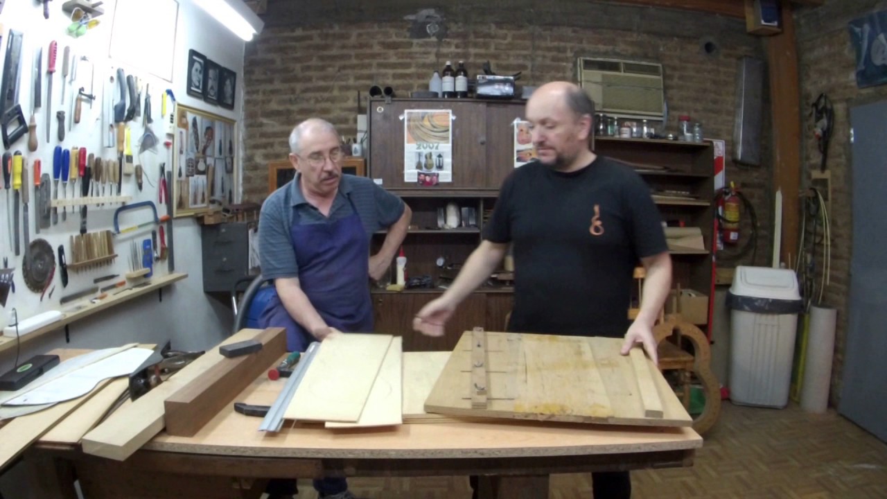 Construcción de una guitarra española: Junteado de tapa armónca