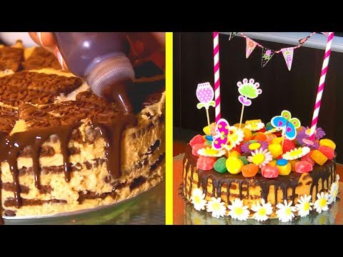 EASY COOKIE BIRTHDAY CAKE 💕 Easy Recipes To Do With Kids