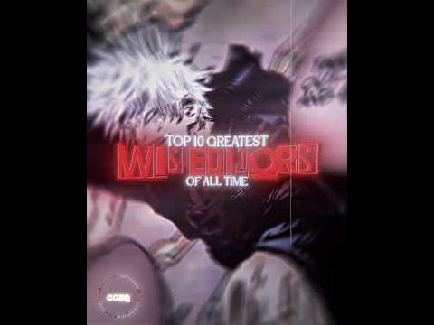 TOP 10 WIS EDITORS OF ALL TIME