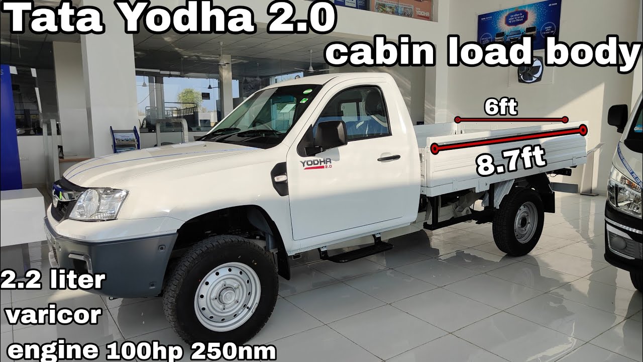 Tata Yodha 2 0 Cabin Load Body 100hp 2 2 Liter Varicor Diesel Engine tata-yodha-2-0-cabin-load-body-100hp-2-2-liter-varicor-diesel-engine