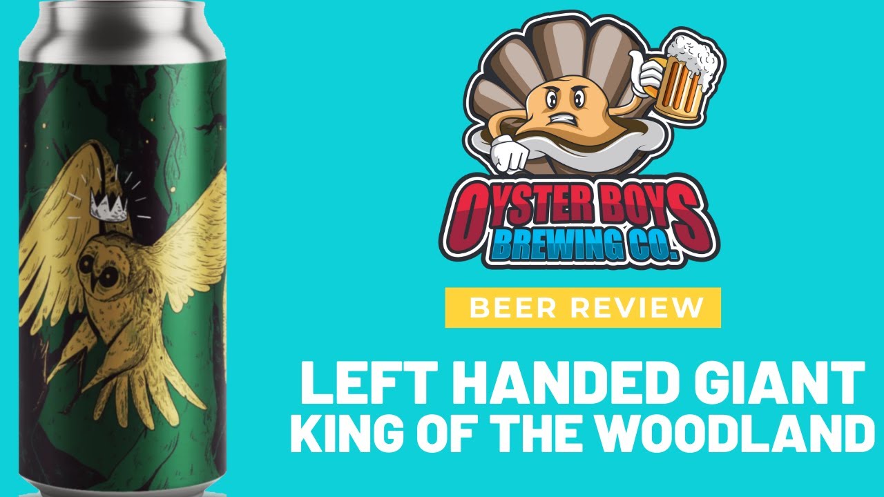 Left Handed Giant & Uiltje - King Of The Woodland - Beer review time - Pistachio Honeycomb Imperial