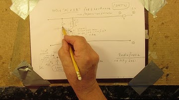 1 transistor radio "mixer" circuit (= frequency transformation) for shortwave, max. 18 MHz, part 2