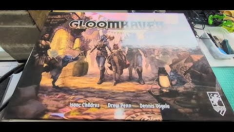 Gloomhaven 2 Box Opening - 12kg of AWESOME!