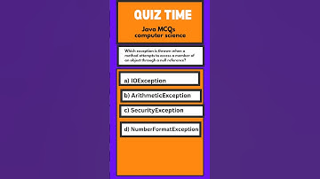 Java MCQs Computer Science #exams #computerscience #javaprogramming #practicequestions
