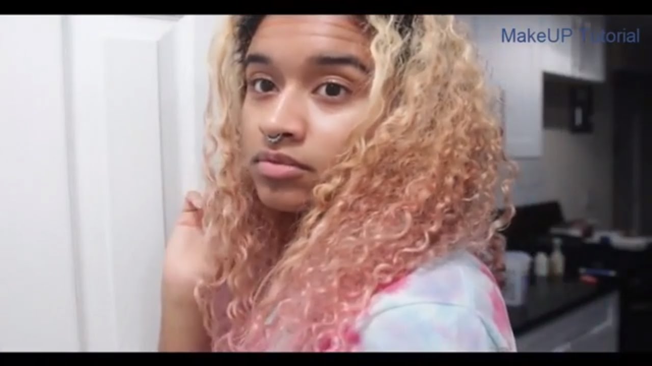 How To Strip Hair Dye of MakeUP Tutorial YouTube