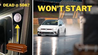 How to replace the MK7 GTI start button *heartbreak*