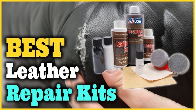 IT WORKS! Leather Repair Kit for Couch. How to Repair Leather Couch &  repair peeling leather 