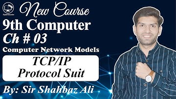 Protocols in TCP/IP Suit in Hindi/Urdu | 9th Computer Chapter 3 | Lec-11 | Digital Education