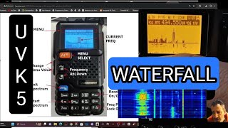 QUANSHENG UVK5  WATERFALL  (KD8CEC Firmware )