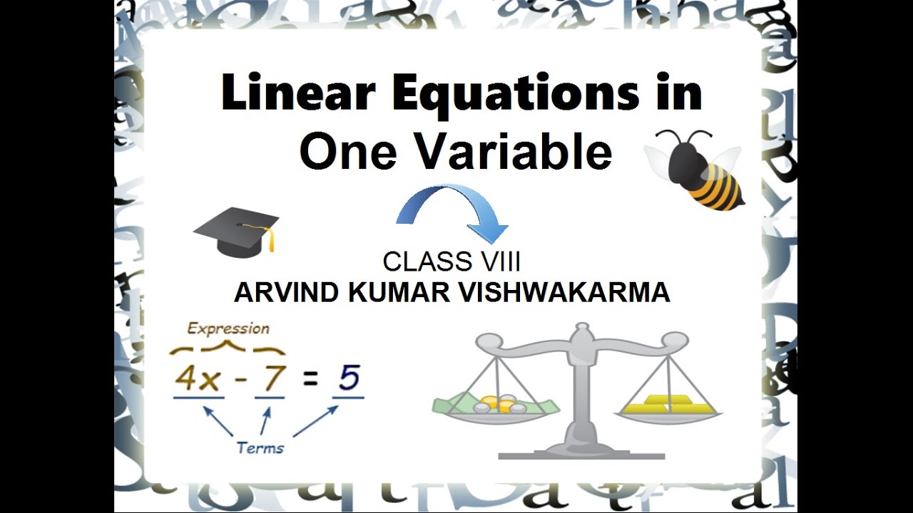 case study based questions on linear equations in one variable