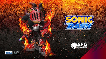 Sonic Dash - Dragon Hunter Lancelot New Character Unlocked Gameplay Showcase Full Scene Widescreen