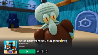 SQUID BARRYS PRISON RUN! Roblox game complete play through!