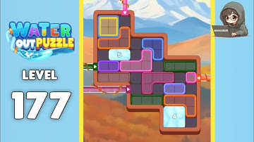 Water Out Puzzle level 177 solution