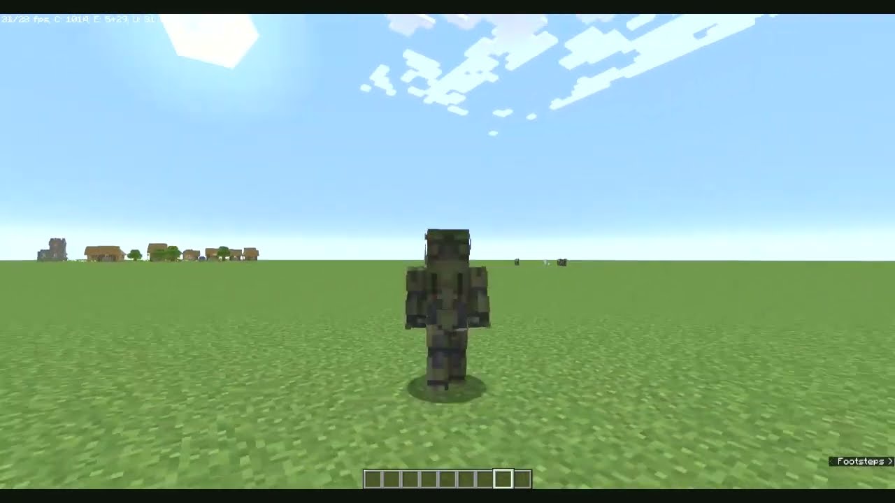 How to make your Hotbar smaller in Minecraft Java Edition | tutorial