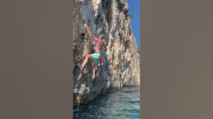 Deep Water Solo In Croatia