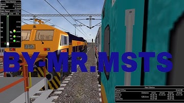 22919 CHENNAI-AHMADABAD HUMSAFER EXPRESS IN [MSTS OPENRAILS] INDIAN RAILWAYS TRAIN SIMULATOR