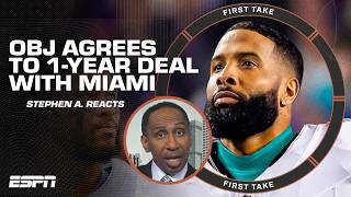 Odell Beckham Jr. agrees to 1-year deal with the Dolphins | First Take