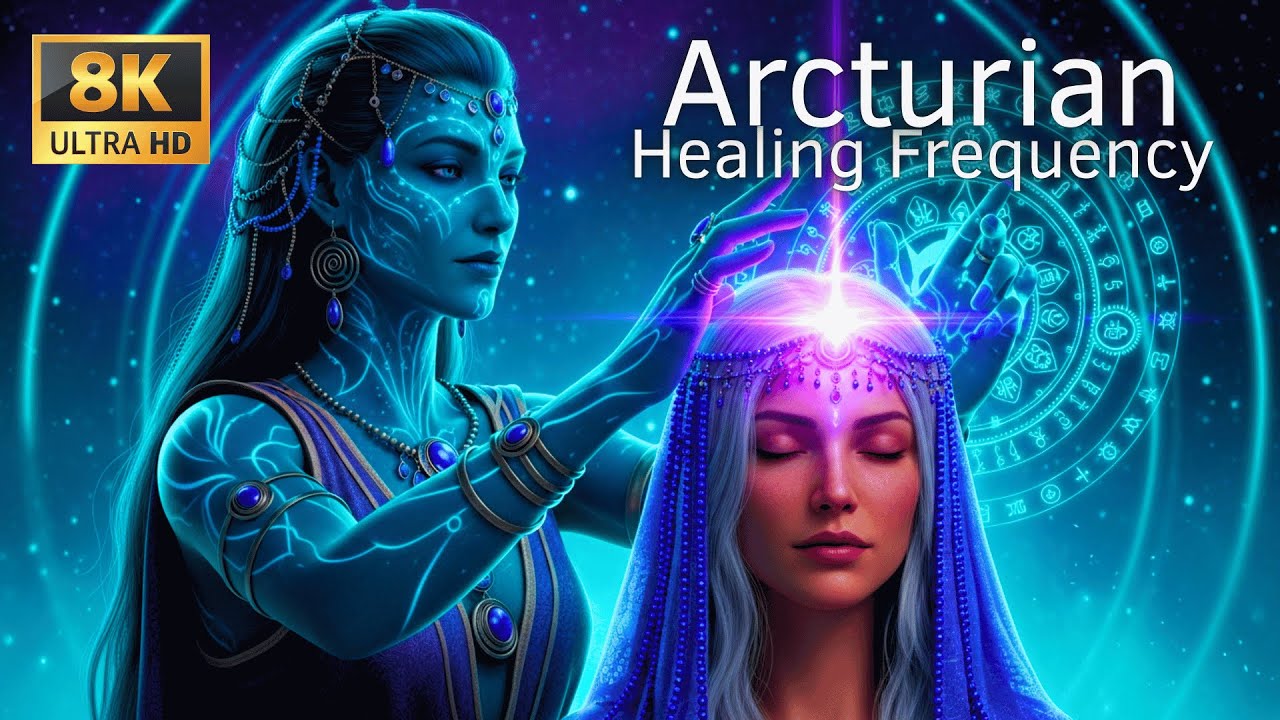 528Hz ARCTURIAN ENERGY • TUNE INTO BODY, MIND & SOUL HARMONY ENERGY • REIKI, Energy Cleanse