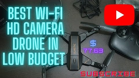 Best Wi-Fi HD Camera Drone in Low Budget | Brilliant L603 | $77.63
