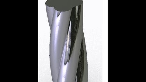 CREO - Scroll swept blend