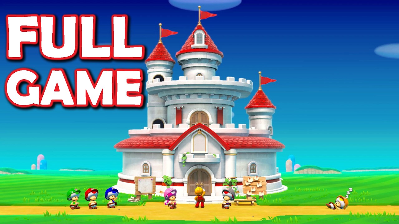 Super Mario Maker 2 - My sister's first time playing this game! (Full Story Mode!!)