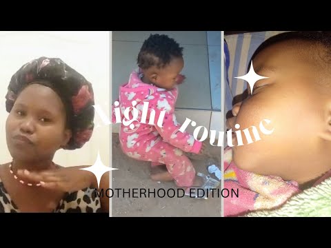 Night Routine||Motherhood edition||Silent Vlog||South African Youtuber ...