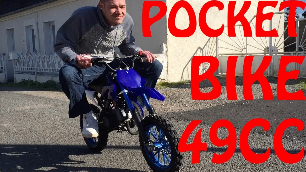 Pocket bike 49cc 10/10