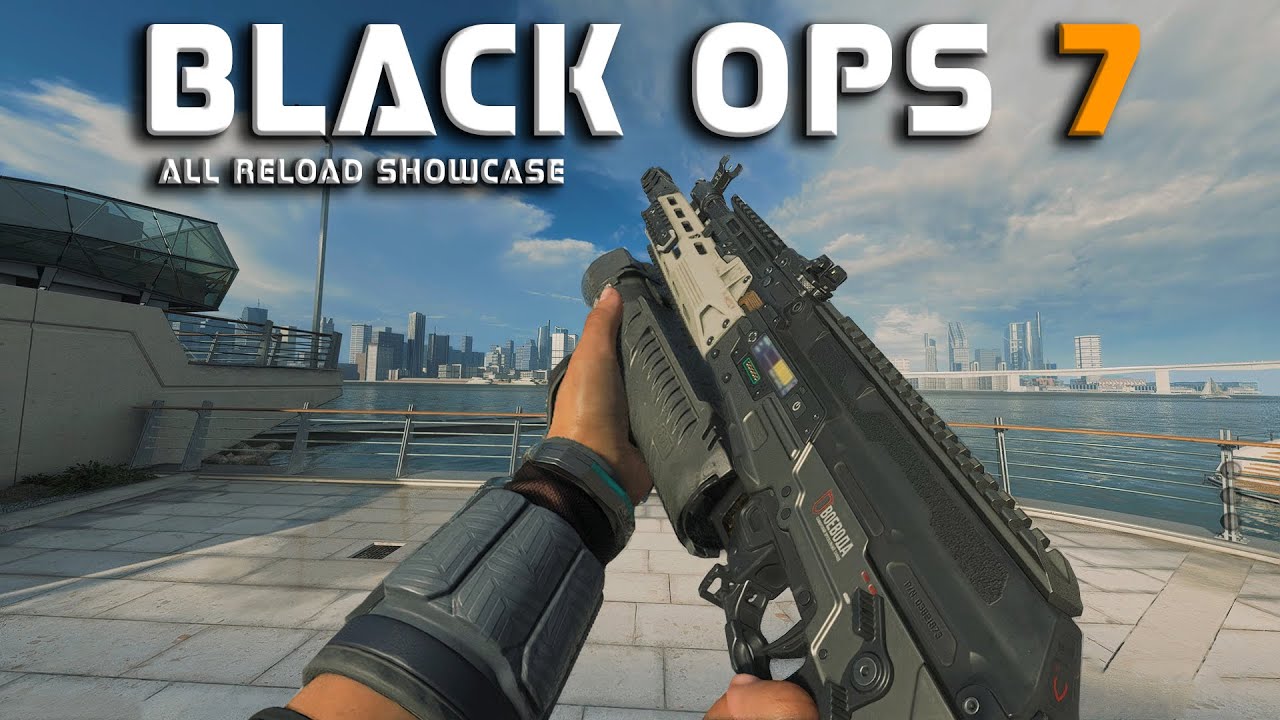 CALL OF DUTY BLACK OPS 7 : ALL DAY 1 RELOAD SHOWCASE 4K