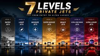 The 7 Levels of Private Jets A Deep Dive into Luxury Aviation