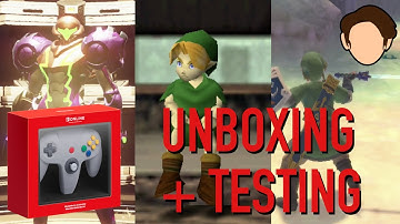 N64 Controller unboxing + Switch Games with N64 controller / N64 games with Switch controller