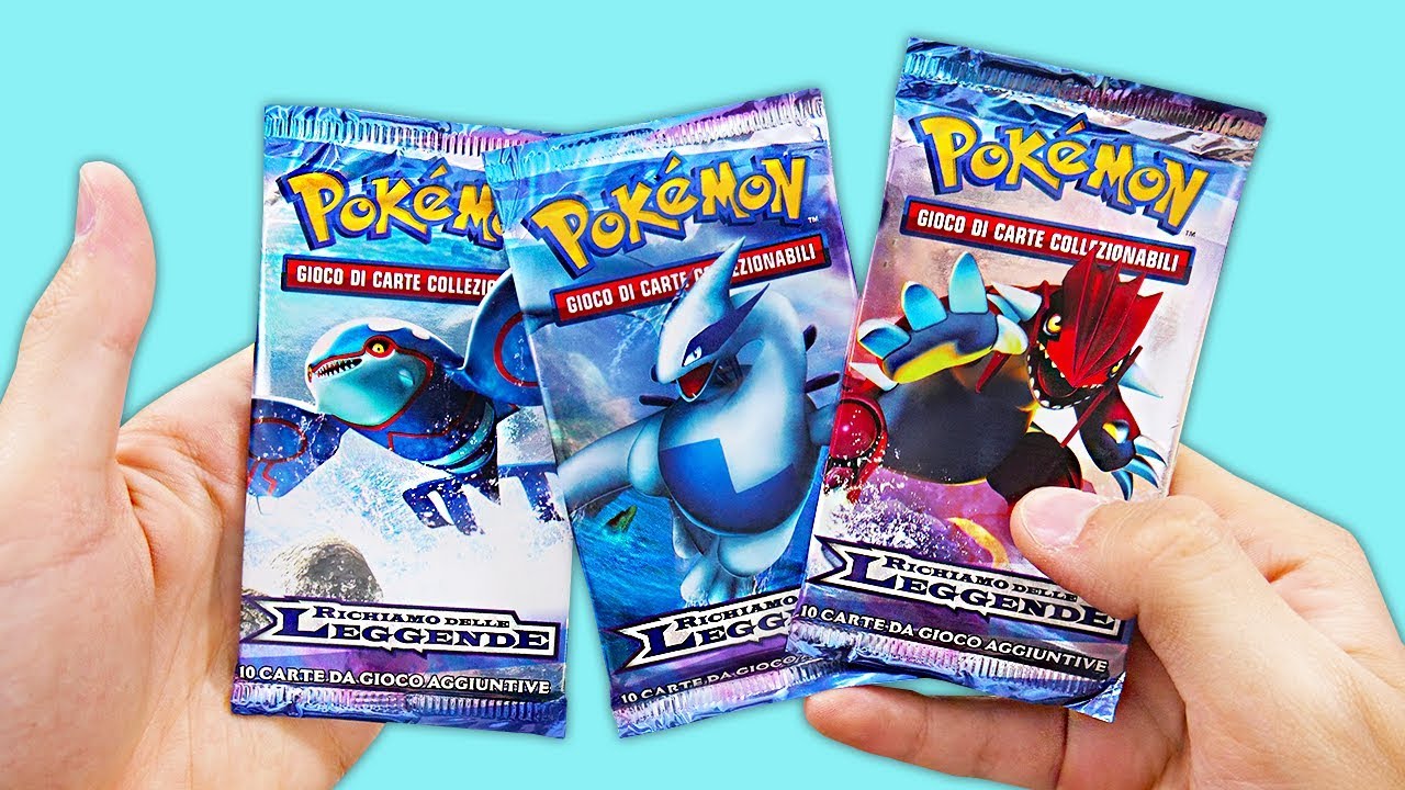 APRO 3 BUSTINE POKEMON RICHIAMO DELLE LEGGENDE COSTOSISSIME E ...