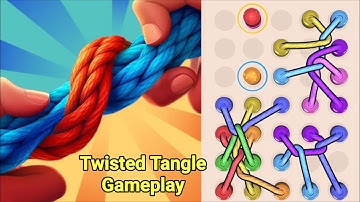 Twisted Tangle Game Gameplay Level 1-100