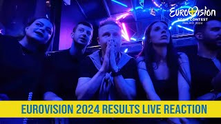 EUROVISION 2024 FINAL RESULTS LIVE REACTION