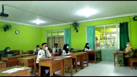 Contoh Ucapan Persiapan sebelum mulai belajar MTsN 1 B. Lampung