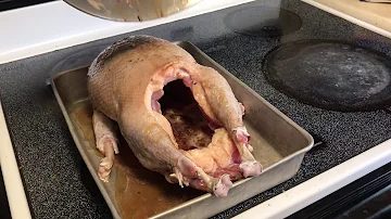 Roasted Canadian Goose