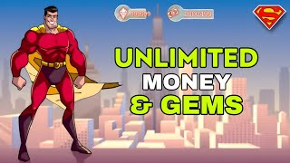 OMG! 😱 GET UNLIMITED MONEY & GEMS IN | SUPERHEROES CITY | #viral #gaming #trending # screenshot 5