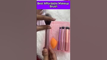 Best affordable makeup brushes ☺️😊 #shorts #shortsfeed