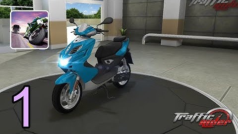 Driving FZH TURBO without using breaks | Traffic Rider gameplay part 1 ( Android, iOS )