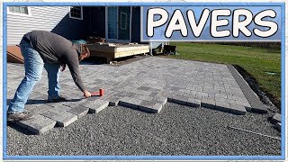 Sweet Paver Patio Install! (DIY)