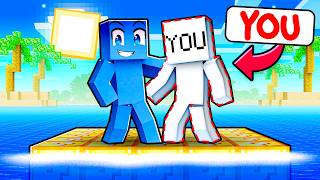 YOU Joined Doodle's LUCKY BLOCK RAFT in Minecraft!