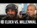 Eddie the Elder and Morgan the Millennial Battle It Out in Elder vs. Millennial