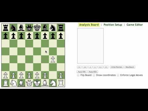 2 Move Checkmate (aka Fool's Mate) - Beginner Chess Tutorial.mov - YouTube