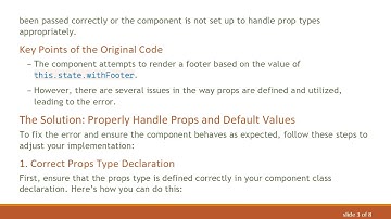 Solving TypeError in React Typescript: Handling Props with default Values